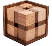 Engelhart - 350200 - Crazy Cube - Casse tete en bois écologique - Niveau difficile - 7 cm de coté - à partir de 10 ans G