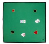 Tapis de Jeu Carré - Engelhart - 390852 - 150 cm - 100% Coton - Lavable en Machine - Vert