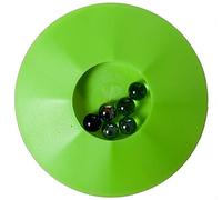 Engelhart - 502001 - Jeu de Billes avec But - Couleurs Vives - 6 Billes - Diam : 17 cm (Vert)