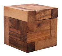 Engelhart - CONVOLUTION casse-tête en bois niveau expert - 6 pièces - solution dans le jeu - Cube de 7.8 cm de coté G