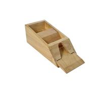 Engelhart Distributeur de cartes 330103 – en bois massif naturel