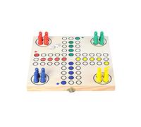 Engelhart - Jeu de petits Chevaux en bois aux couleurs vives - jeu en bois pour enfants