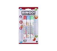 Engelhart Marqueurs Bingo Loto Lot De 3 - Rouge Vert Bleu, 20 ML par Dabber | Accessoire Pour Cartons Et Cartes De Jeu - Marquage Net Des Numeros Pour Plusieurs Joueurs, Manches, Clubs Et Tombolas