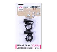Ramasse boule de pétanque magnétique Noir G