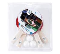 Engelhart Table Tennis Accessory Pack with 4 x 1 Star Bats and 3 x 40mm Plastic