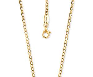 Engelsrufer ancre Chaîne Collier or plaqué épaisseur argent 925 Sterling 2,85 mm (0,11") longueur 50 cm (19,69)