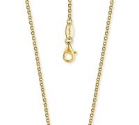 Engelsrufer Belcher Chain Collier or plaqué épaisseur argent 925 Sterling 2,1 mm (0,08") longueur 70 cm (27,56)