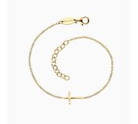 Engelsrufer Bracelet Croix ERB-LILCROSS-G argent sterling plaqué or