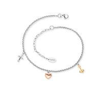 Engelsrufer Bracelet de cheville ERFS-FLH-TRI Love & Hope