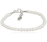 Engelsrufer Bracelet pour femme en argent 925-Sterling d’eau douce perles longueur 18 cm (7,68") + 2 cm (0,79)