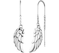 Engelsrufer Ere-flywing Boucles d'oreilles pendantes en argent sterling avec fermoir à crochet Sans nickel Taille : 8 mm, 8 mm, Argent sterling, Pas de gemme