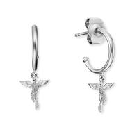 Engelsrufer ERE-LILANGEL-CR Boucles d'oreilles Femme Ange Argent
