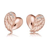 Engelsrufer ERE-LILHEARTWING-STR Clous d'oreilles pour femmes Argent massif 925