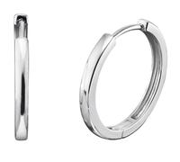 Engelsrufer ERE-LISA-CR Créoles Boucles d'oreilles Femme Classique Argent Sterling