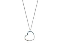 Engelsrufer ERN-HEARTCOOL-ZIM Collier avec pendentif en forme de cœur en argent sterling et zircone Multicolore 42 cm + 4 cm + 4 cm, 42 cm, Argent sterling, Zircone cubique