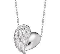 Engelsrufer ERN-LILHEARTWING Collier Femme Cœur Argent 925 44 cm