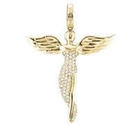 Engelsrufer ERP-ANGEL-SG Pendentif ange avec pierre plaqué or petit