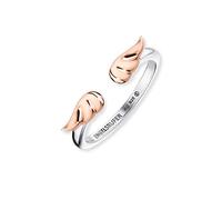 Engelsrufer ERR-LILWING-BICOR Bague ouverte avec ailes en argent sterling bicolore 17,2 mm, taille unique, Argent sterling, Aucune pierre précieuse