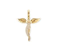 Engelsrufer ERP-ANGEL-MG Pendentif ange avec pierre or moyen