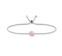 Engelsrufer Women's bracelet made of sterling silver and power stone, lobster clasp, adjustable in two lengths, nickel-free