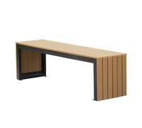 ENGENDER Banc D'extérieur sans Accoudoirs Ni Dossier, Un Long pour Les Aires De Repos Et Places Publiques, Adapté Aux Jardins, Parcs Porches(2m)