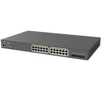 EnGenius Switch réseau 24 ports Gigabit Ethernet PoE géré L2+ gris