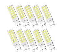 ENGEYA Ampoules LED G9, 7W Ampoule Economie d Energie, SMD 2835, Equivalent 65W Ampoules Incandescente, Blanc Froid 6000K/ 650 Lumens, AC 220-240V, Non Dimmable, Lot de 10