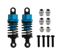 Engin d'huile pour Les Voitures RC à l'échelle 1/10 compatibles avec TT-01 TT01 TT-02 TT02 Modèles Pièces de Mise à Niveau de l'amortisseur(2pcs Blue)