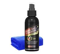 Engine Cleaner, 120ml Powerful Professional Heavy Duty Remover, Motorcycle Engine Cleaner For Bike Tire Wheel Rim Interior Exterior Garage Machine Household Cleaning Maintenance Use