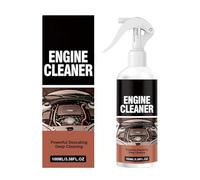 Engine Cleaner Spray, Detailing Cleaning Solution, Motorcycle Cleaner with 100ml Bottle, Car Engines for Interior Deposits, Vehicle Maintenance Accessory, Truck Trailer Tractor Suv for Engine