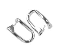 Engine Guard Bumper Falling Protector Saddlebag Crash Protection Bar Kit Fits for Honda for Goldwing for GL1800 2001-2017,Facile à Installer