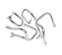 Engine Guard Bumper Falling Protector Saddlebag Crash Protection Bar Kit Fits for Honda for Goldwing for GL1800 2001-2017,Facile à Installer