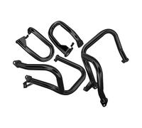 Engine Guard Bumper Falling Protector Saddlebag Crash Protection Bar Kit Fits for Honda for Goldwing for GL1800 2001-2017,Facile à Installer