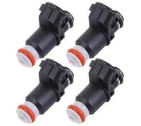 Engine Injector L'injecteur Carburant 15710-10G00 Compatible pour Suzuki GSXR1000 Burgman 650 400 Boulevard C90 C90T 2003-2006 Injecteur Carburant(3pieces)