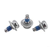 Engine Lower Plate Screws 3-Pack M8x20mm Metal | M8x20mm thread size, sturdy metal build, prevents loosening, fits lower engine plates, 3pcs pack