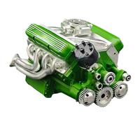 Engine Model, Model Engine Kits, Desk Accent Mechanical Resin Craftsmanship Metal Construction Lifelike Detail, Building Kit for Living Room Home Men Women