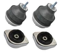 Engine Motor Mount Ensemble 4 Supports De Montage Boîte Vitesses Transmission Moteur 8D0199379AR 8D0199382AC Pour PASSAT 2.0L .0 L4 Pour GL Pour GLS Pour TDI