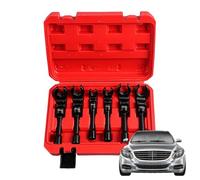Engine Oil Line Socket Wrench - Oil Line Removal Tool | Durable Metal | Compact Hand Tool, 3/8 Inch Oil Line Socket Removal Tool for Professionals Auto Mechanics Technicians Garage
