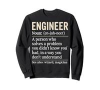 Engineer Definition Solving Problems Since Day One Sweatshirt