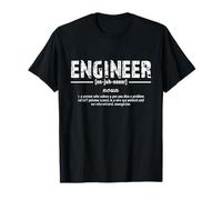 Engineer Definition T Funny Engineering T-Shirt