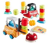 Engineer Forklift Transport Game,Jeu De Transport par Chariot Élévateur,Enfants Ingénierie Camion Chariot Jouets Empilage De Jouets