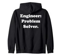 Engineer Problem Solver Statement Funny Sweat à Capuche