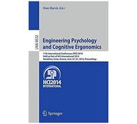 Engineering Psychology And Cognitive Ergonomics