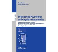 Engineering Psychology And Cognitive Ergonomics