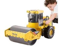 Engineering Road Planer Véhicule-jouet De Construction De Jambe, Modèle De Camion De Trieur | Jouet De Finition En Métal Réaliste, Véhicule À Rouleaux De Chantier Lourd Pour Les Garçons