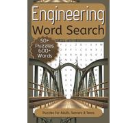 Engineering Word Search: Word Searches about Engineering, Electrical, Chemical and More. | 6x9 inch, 110 Pages | Puzzles For Adults, Senior And Teens.