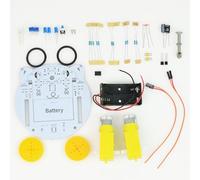 Engineerkiter Kit d'entraînement électronique à souder, mini cric, kit de suivi de ligne de voiture, apprentissage et enseignement du soudage pour débutants et adultes