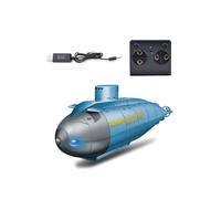 Engineerkiter Mini sous-marin radiocommandé 6 canaux 2,4 G Télécommande sous l'eau Bateau Simulation de sous-marin nucléaire Modèle de plongée intérieure et extérieure, bassin, baignoire Amusant pour