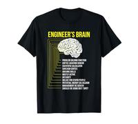 Engineer's Brain Funny Bachelor of Science in Engineering T-Shirt