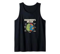 Engineer's Brain Funny Engineering Humour Problem Solver Débardeur